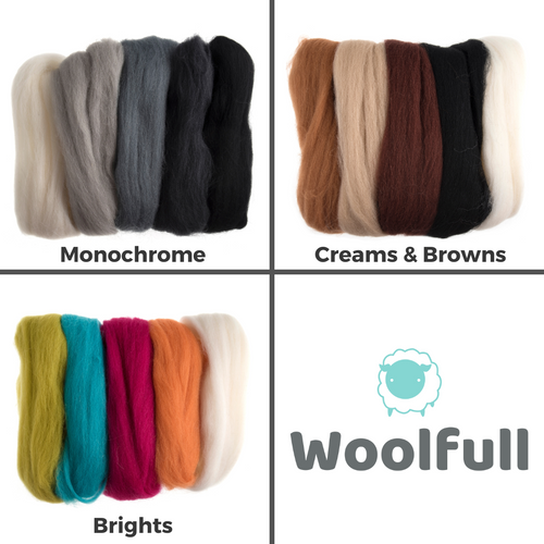 Wool Roving Bundles