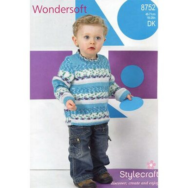 Stylecraft Pattern 8752 - Sweaters
