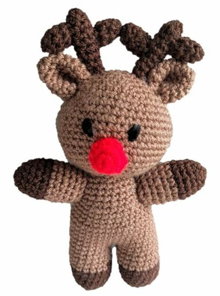 Crochet Pattern - Rudolph the Reindeer