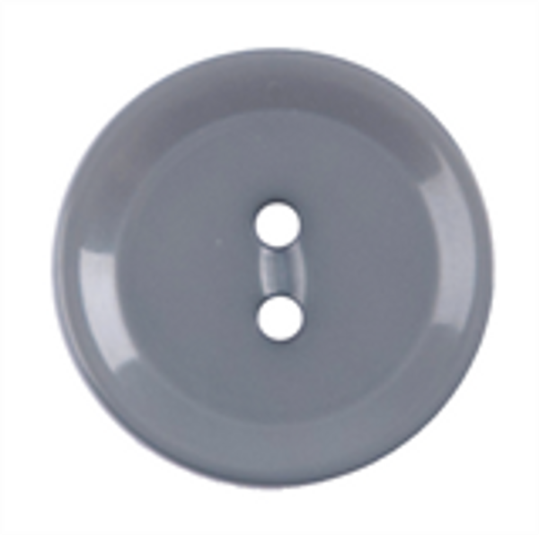 Grey Polyester Button