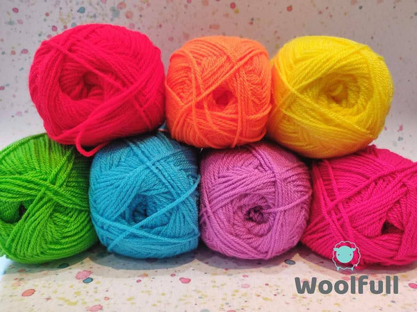 Rainbow Yarn Pack - Bright