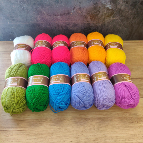 Woolfull Colour Pack - Wildflower Meadows