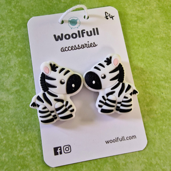 Woolfull Point Protectors - Zebras
