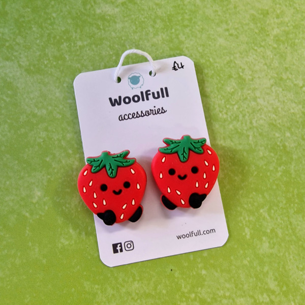 Woolfull Point Protectors - Strawberries