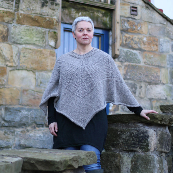 Baa Ram Ewe Pattern - Saltwick Bay Poncho