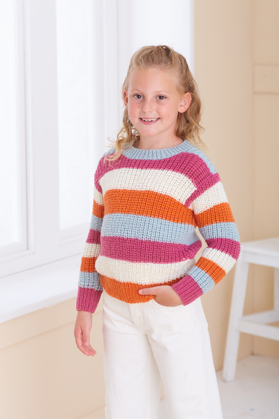 King Cole Pattern 6260 - Sweater and Cardigan