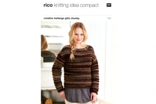 Rico Pattern 194 - Lace Yoke Sweaters and Snood