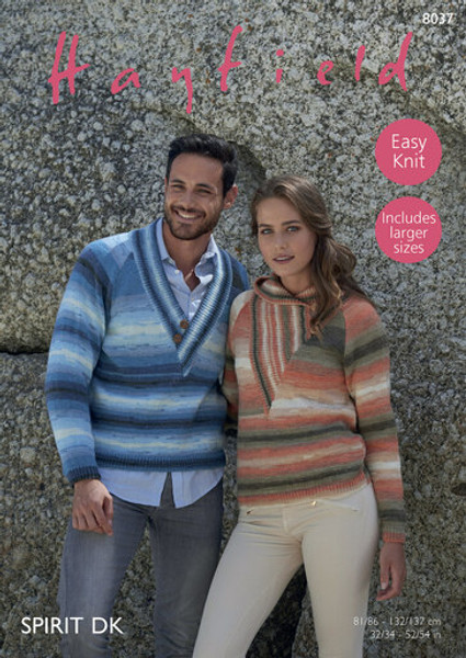 Hayfield Pattern 8037 - Sweaters