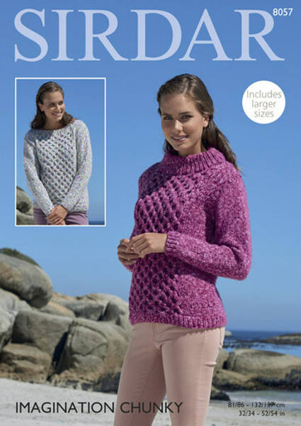 Sirdar Pattern 8057 - Sweaters