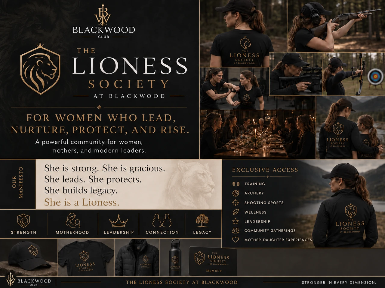 The full Lioness Society pamphlet