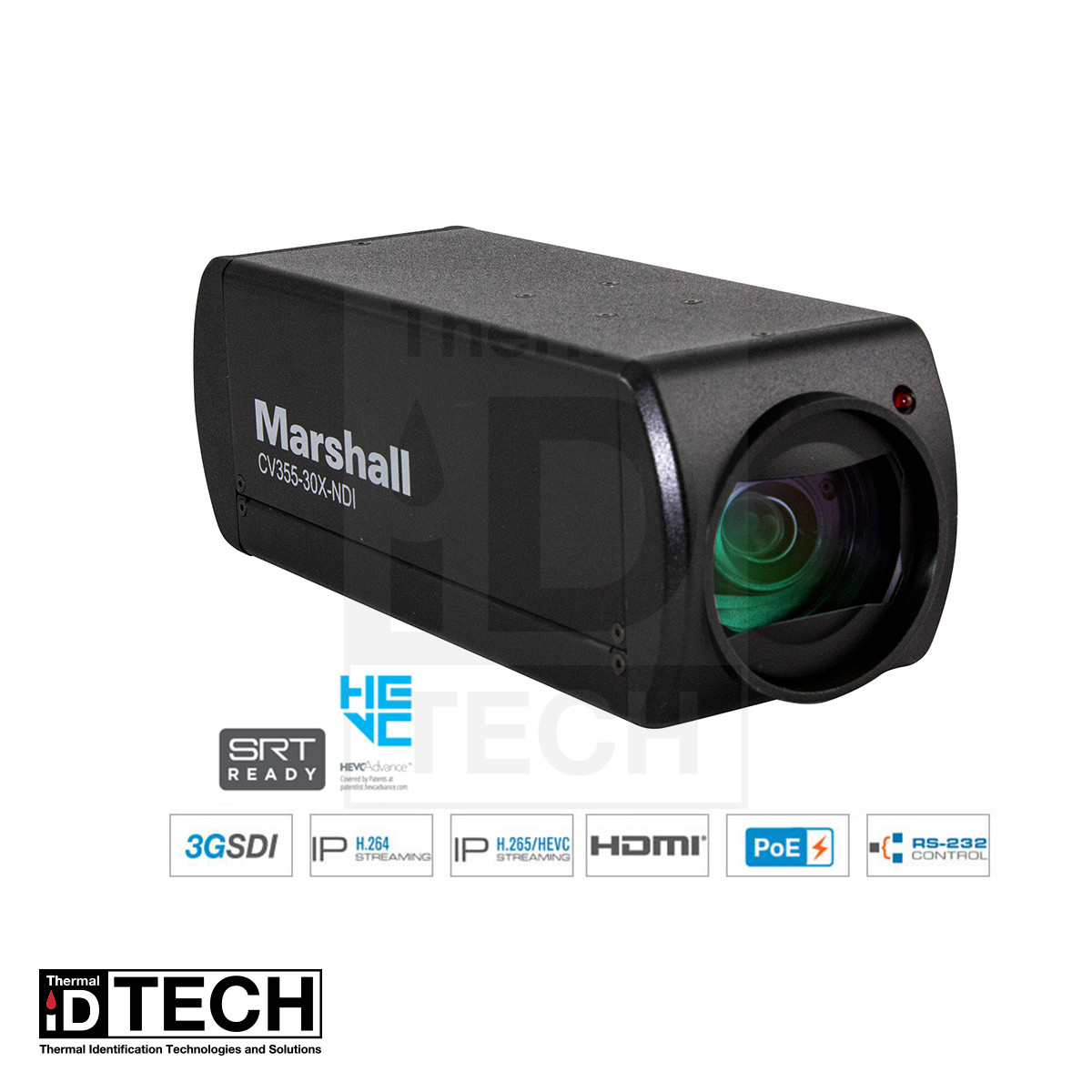 CV355-30X-NDI Compact 30x Zoom 8.5MP PTZ Camera