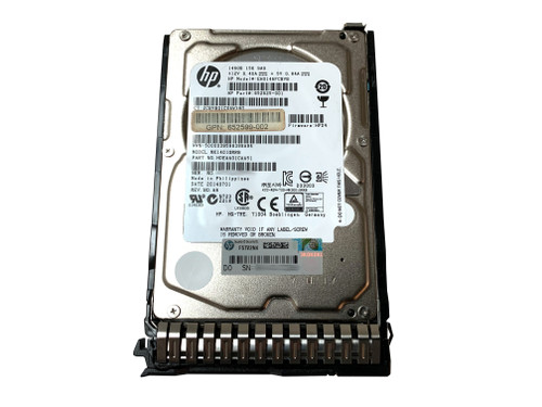 The 652605-B21 is a HPE 146GB, 15k, 6G, SAS hard drive.