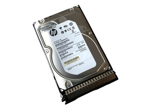 The 652757-B21 is a HPE 2 Terabyte, 6G, 7.2k, SAS hard drive bundled with a smartcarrier tray.