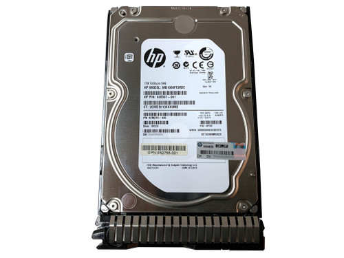 The 653947-001 is a HPE 1 Terabyte, 6Gb/s transfer rate, SAS hard drive.