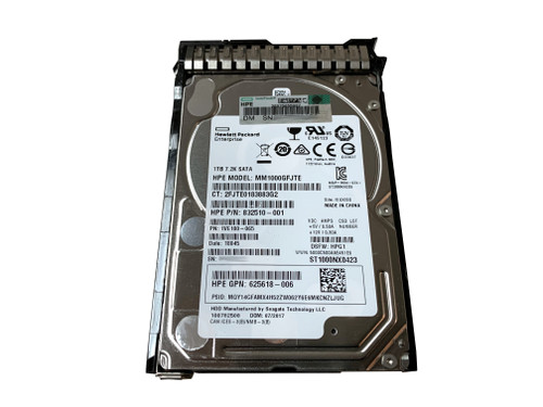 The 655710-B21 is a HPE 1 Terabyte, 6G transfer rate, SATA hard drive.