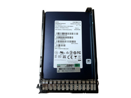 The 872522-001 is a HPE 1.92 Terabyte, 6G, SATA solid state drive with tray.
