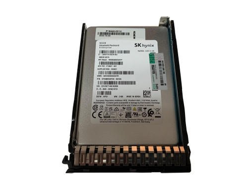P18477-001 HPE 480GB SATA 6G MU 2.5" SC DS SSD encrypted with Digitally Signed firmware.