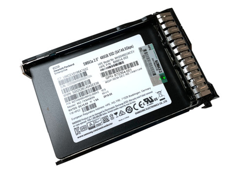 872344-B21 HPE 480GB SATA 6G MU 2.5 SC DS SSD