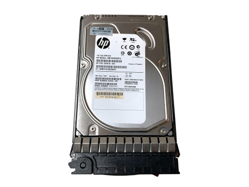 The 508010-001 is a HPE 2TB, 6G, 7.2k spindle speed, SAS hard drive.