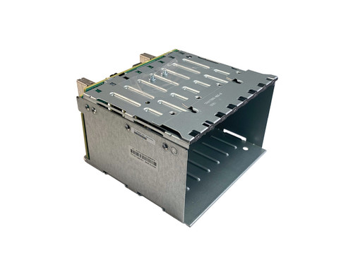 871388-001 HPE DL380 G10 SFF hard drive cage assembly that houses 8 small form factor hard drives.