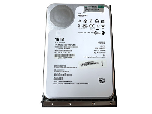 P23863-B21 HPE 16TB SAS 7.2K LFF SC 512E ISE HDD