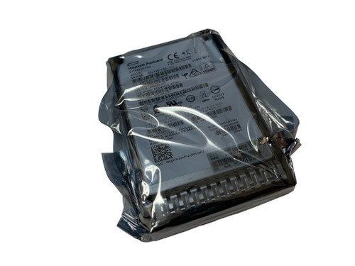 873351-B21 HPE 400GB SAS 12G WI SFF SC DS SSD bundled with a SmartCarrier tray.