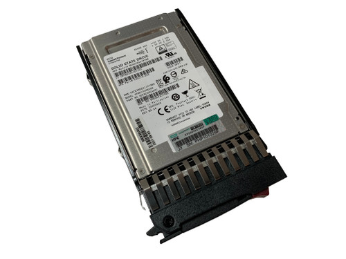 841505-001 HPE MSA 800GB SAS 12G MU SFF solid state drive with tray.