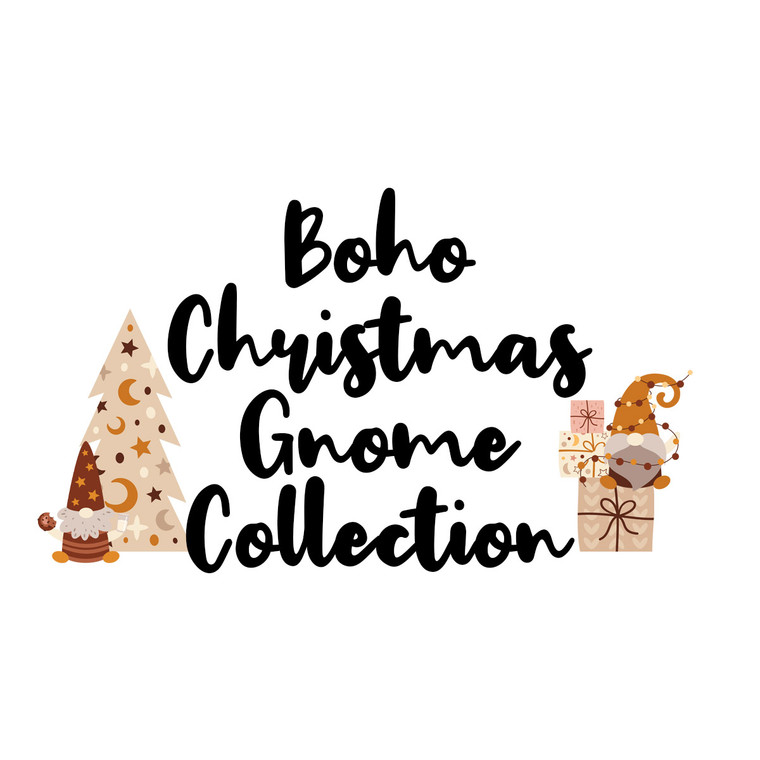Boho Christmas Gnome Collection