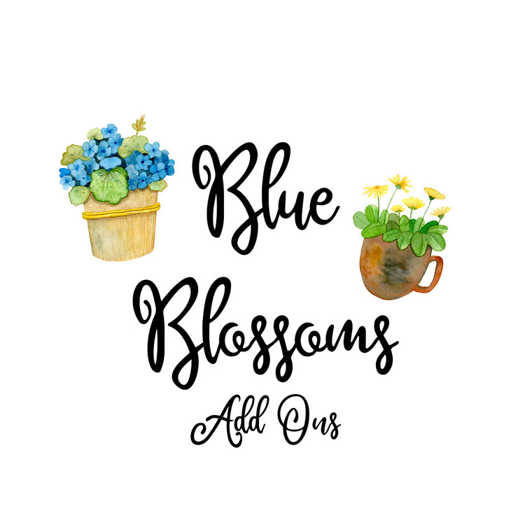 Blue Blossoms Collection Add Ons