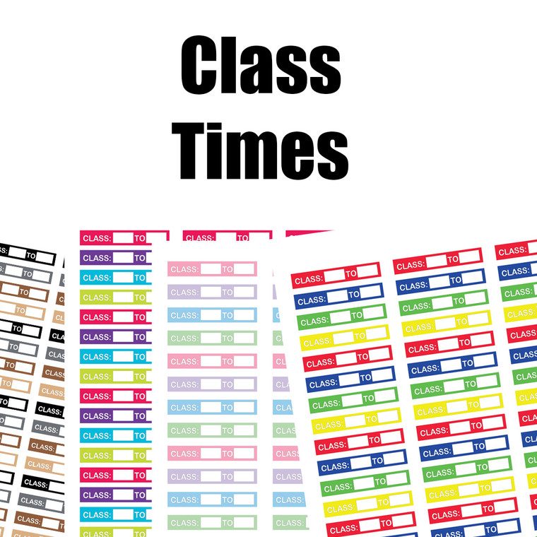 Class Times Collection