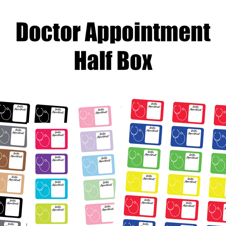 Doctor Appointment Half Box Collections