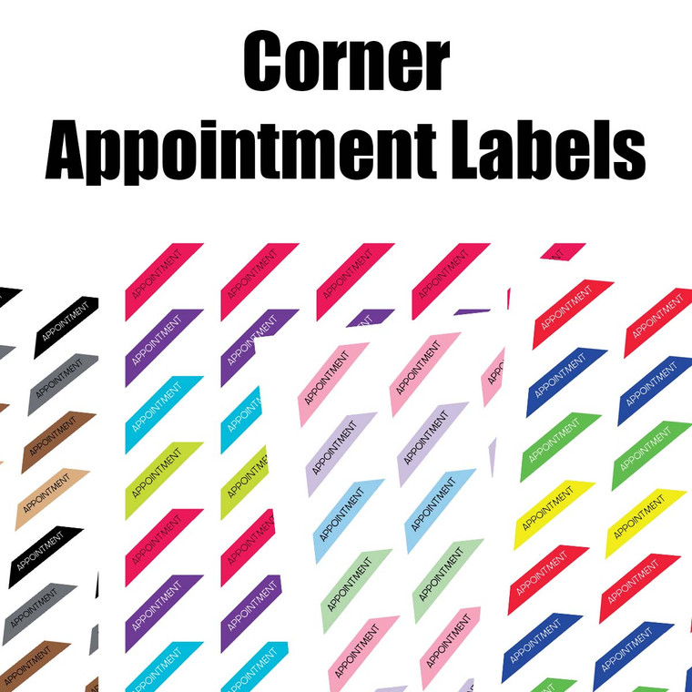 Corner Appointment Labels Collections