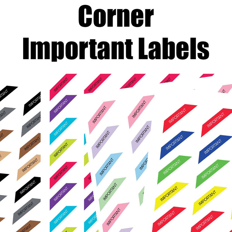 Corner Important Labels Collections