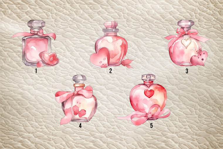Pink Perfume Bottles