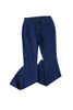 Blue High Waist Pockets Bell Jeans