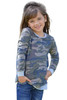 Camo Print Kids Long Sleeve Top