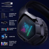 ONIKUMA X4 Wired Gaming Headset Stereo with Noise Reduction Mic RGB Lights for PS5 PS4, Xbox
