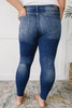 Animal Inner Patches Ripped Plus Size Jeans