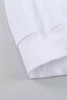 White Plain Crew Neck Pullover Sweatshirt White Plain Crew Neck Pullover Sweatshirt