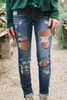 Ripped Distressed Skinny Jeans