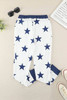 White Star Printed Women Joggers