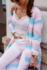 Pink Ombre Duster Cardigan with Pockets