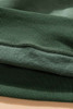 Green Snap Button Pullover Hoodie with Pocket