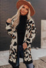 Leopard Print Long Sleeve Cardigan