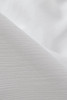 White Lace Ruffed 3/4 Sleeve V Neck Shirt
