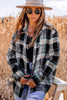 Plaid Print Long Sleeve Button-up Shirt Plaid Print Long Sleeve Button-up Shirt