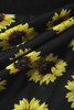 Yellow Sunflower Print Kids Long Sleeve Top