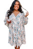 Plus Size Paisley Dress