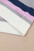 Plus Size Striped Hooded Knit Sweater Plus Size Striped Hooded Knit Sweater