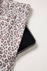 White Leopard Print Long Sleeve and Pants Pajamas Set White Leopard Print Long Sleeve and Pants Pajamas Set